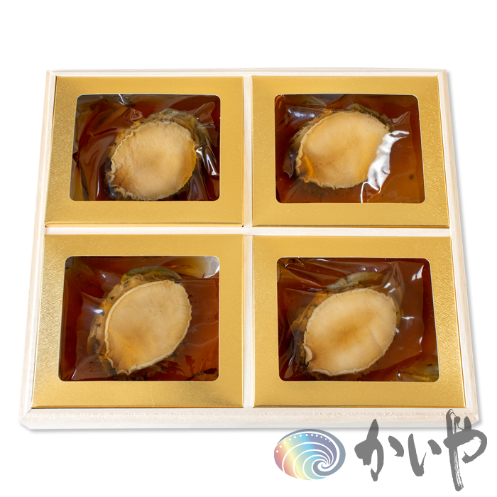 あわび磯煮 4粒 (合計240g)